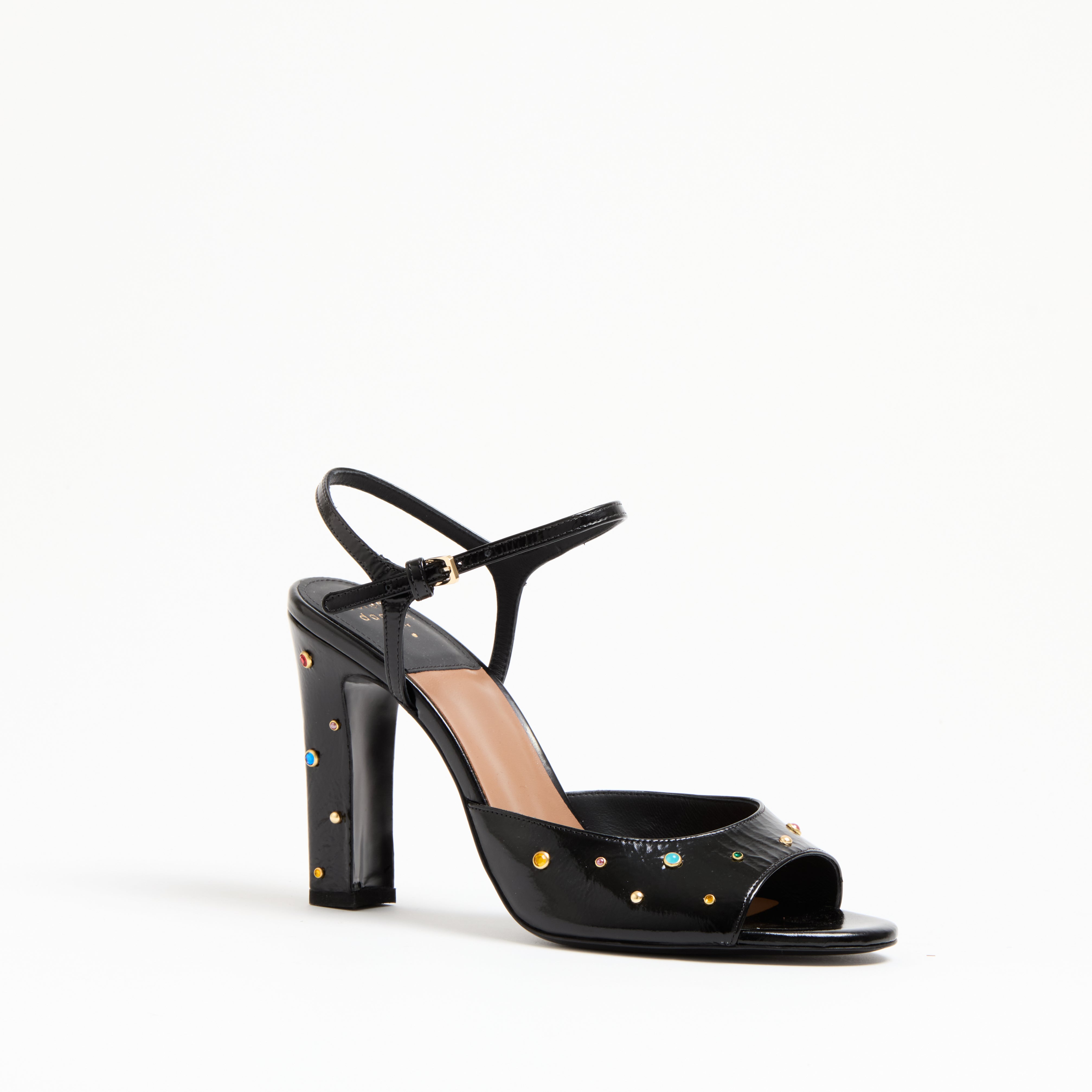MOLLY black & multicolor stones