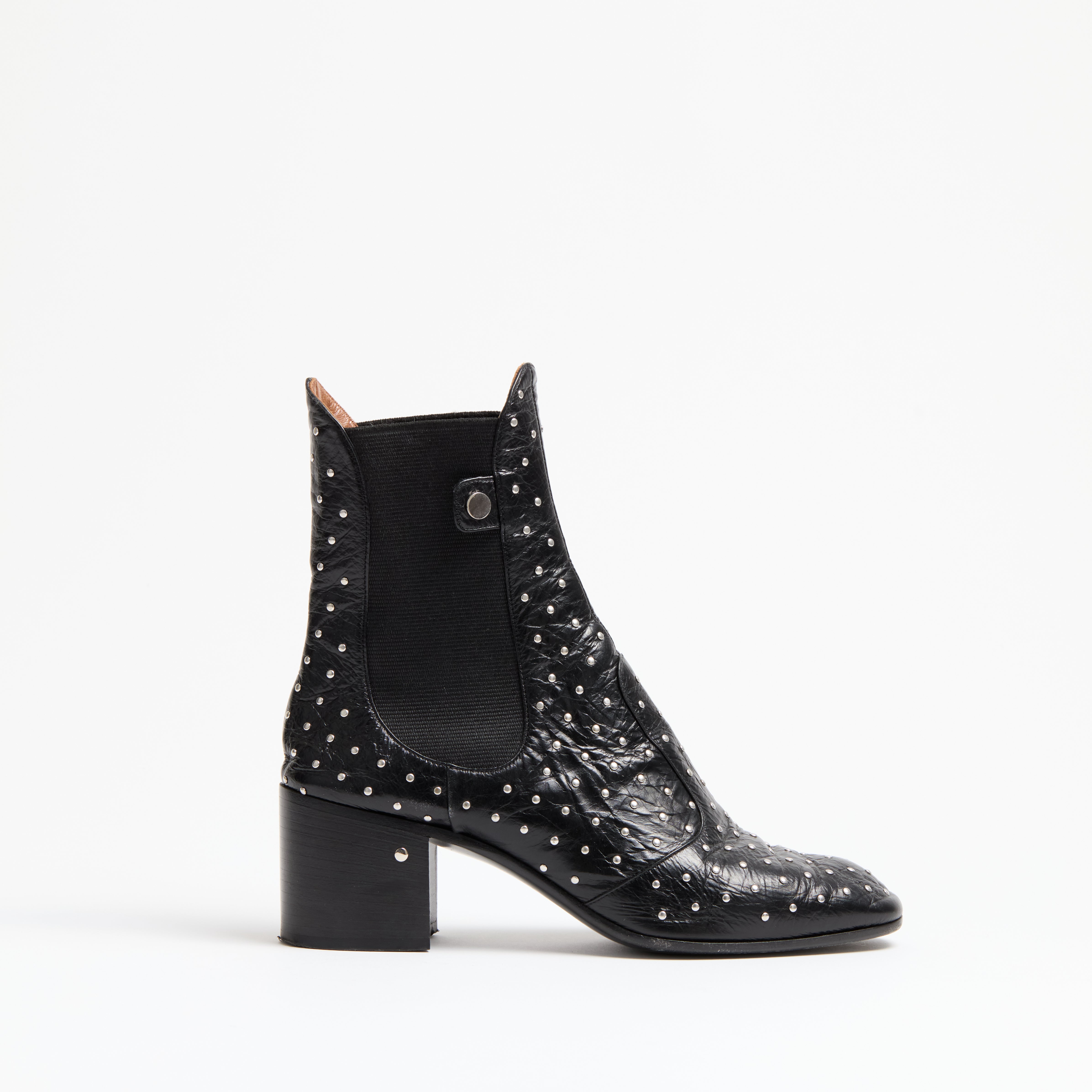 ANGIE noir, clous multicolores - THE GLOVE BOOT