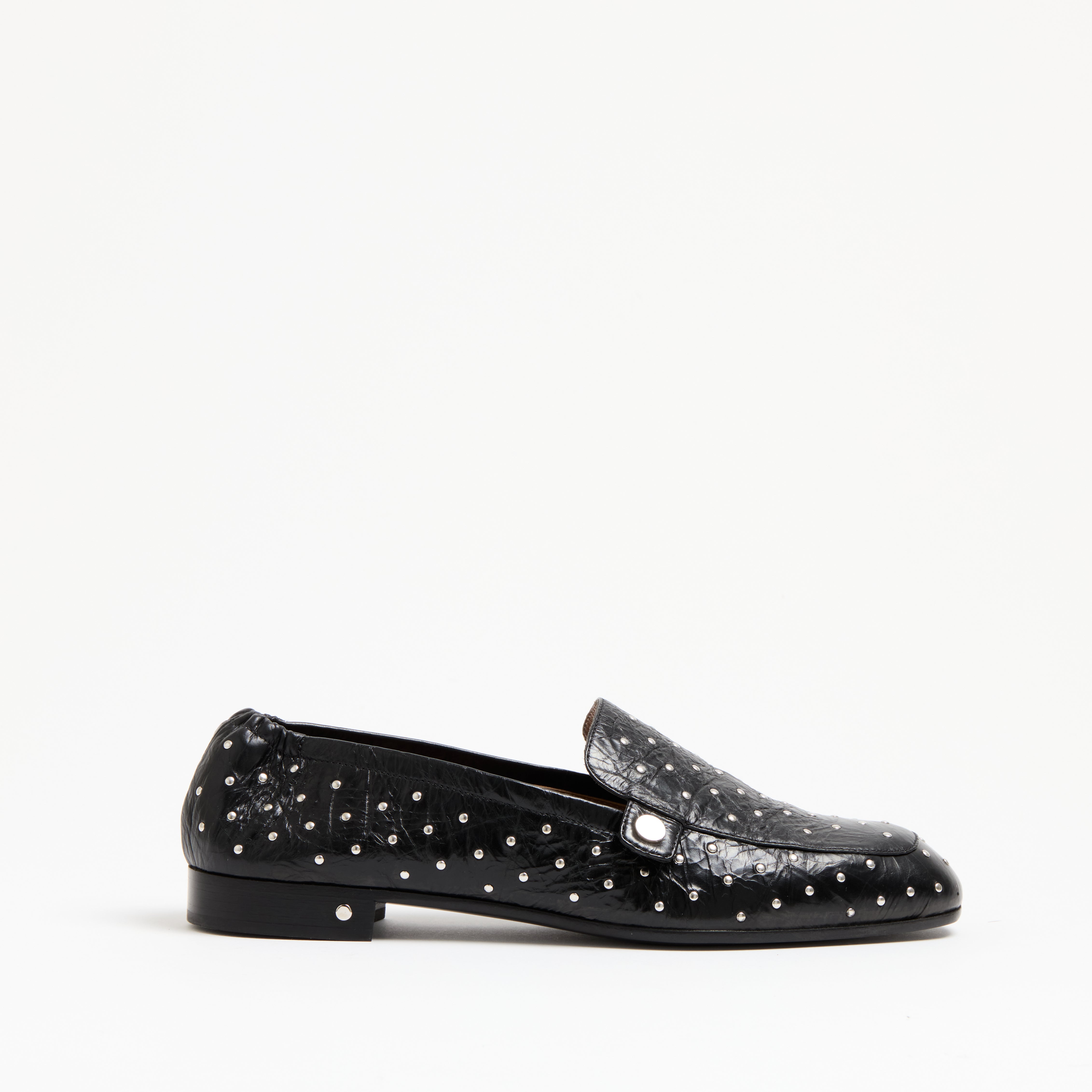 Clous noirs ANGELA - LE MOCASSIN ANDROGYNE