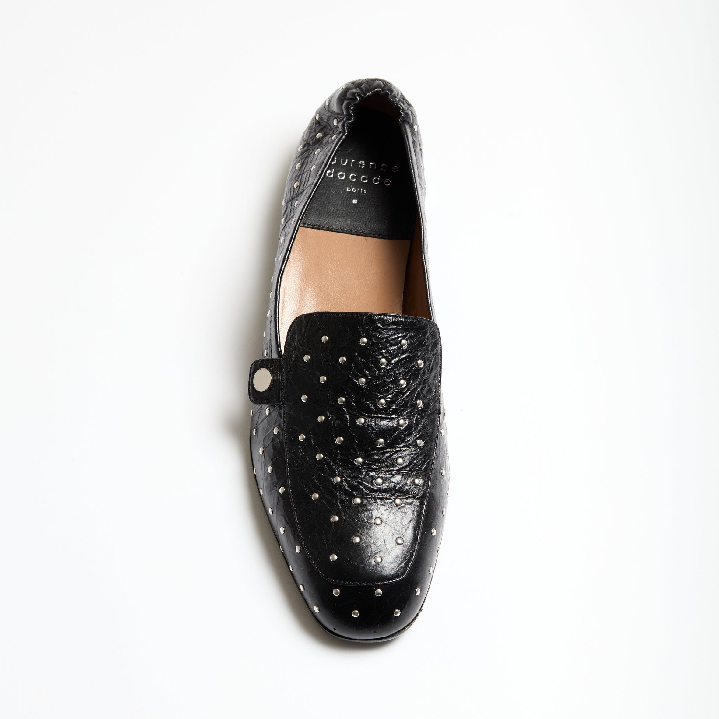 Clous noirs ANGELA - LE MOCASSIN ANDROGYNE