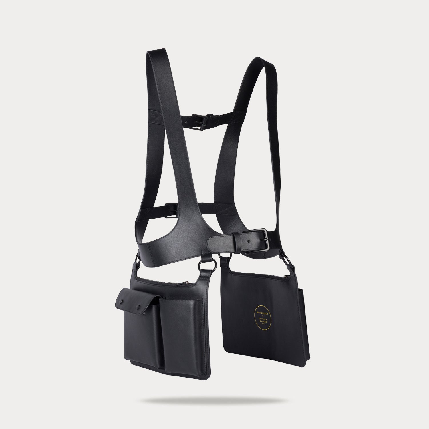 SIMONE - GILET ET POCHETTE - LD X BANDOLIER