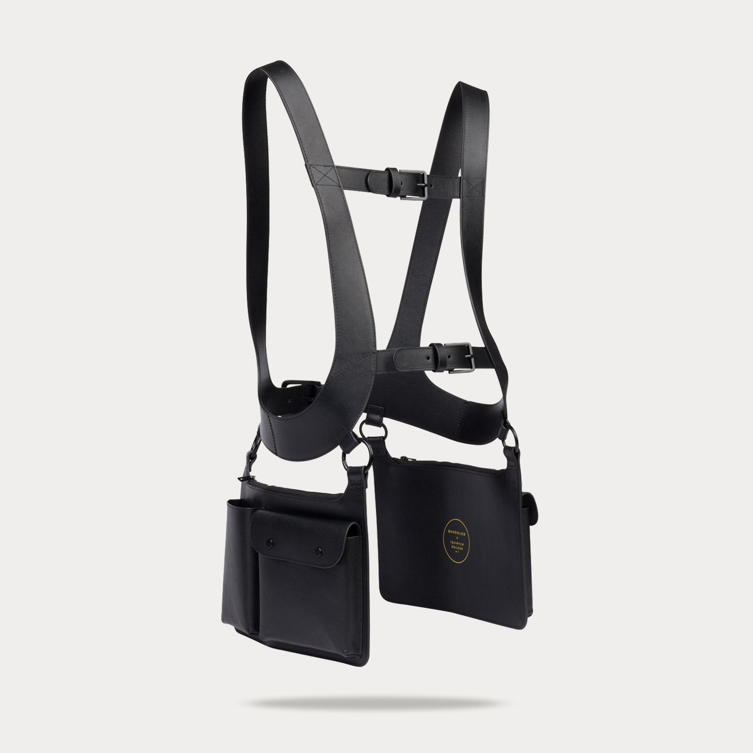 SIMONE - GILET ET POCHETTE - LD X BANDOLIER